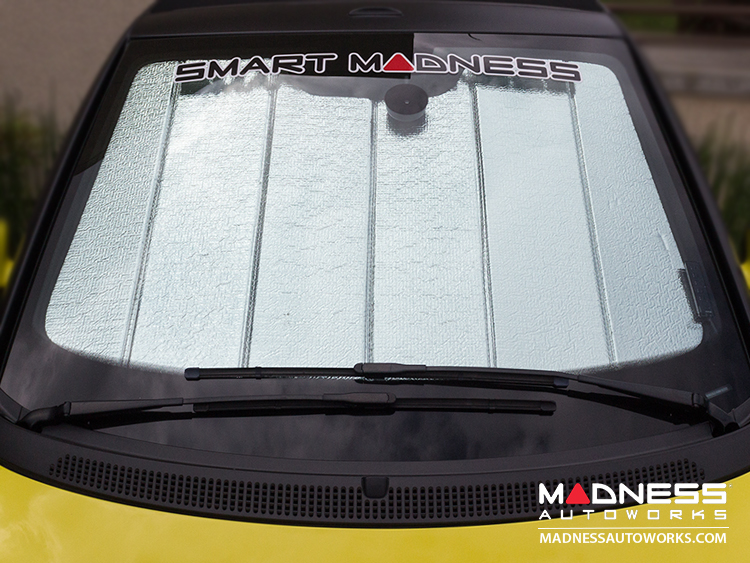 smart fortwo Windshield Sun Shade - 451 model - Ultimate Reflector - Cabrio